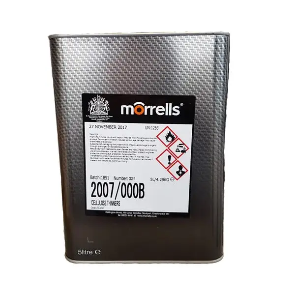 Morrells Cellulose Thinners 5L