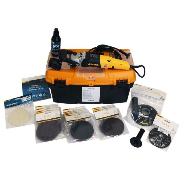 Mirka Glass Polishing Solution 125mm incl. Polisher