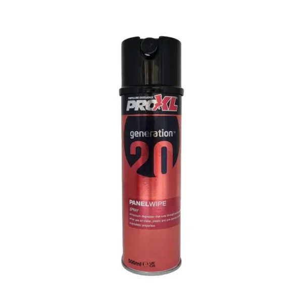 PRO XL Generation 20 Panelwipe Degreaser Aerosol (500ml)