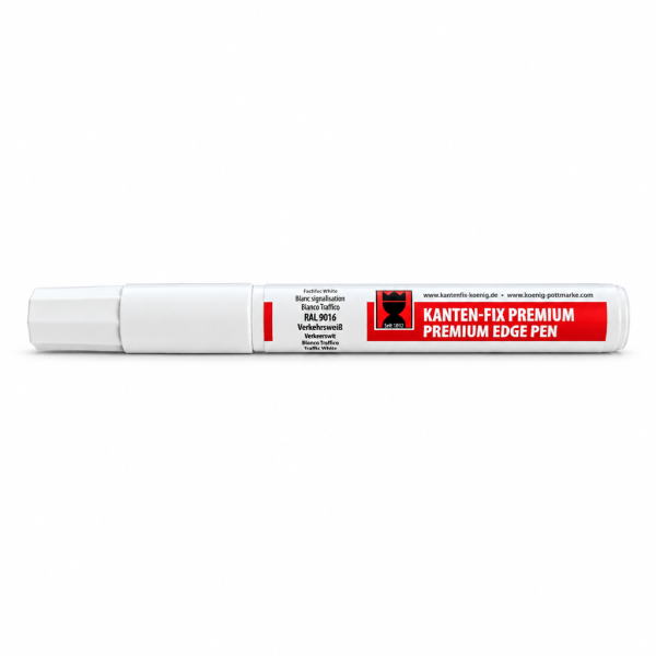 Konig RAL 9016 Traffic White Colour Edging Pen Premium