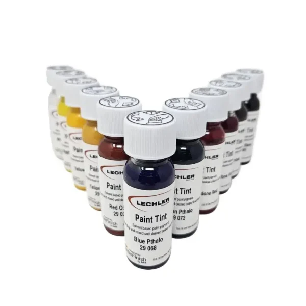 Solvent based paints tints