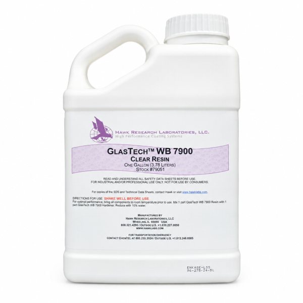 Hawk GlasTech WaterBased 7900 Topcoat